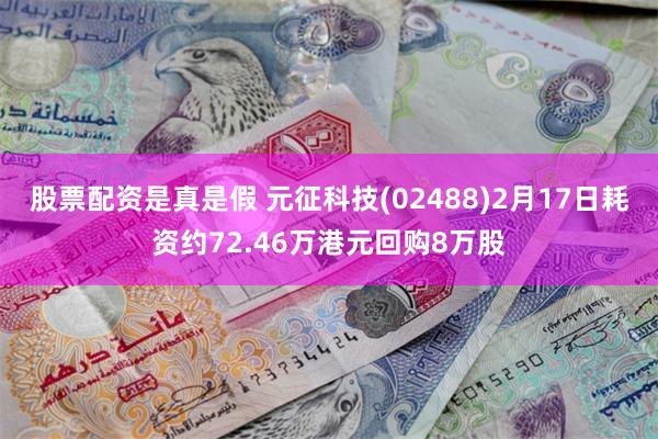 股票配资是真是假 元征科技(02488)2月17日耗资约72.46万港元回购8万股