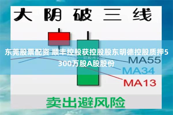 东莞股票配资 顺丰控股获控股股东明德控股质押5300万股A股股份