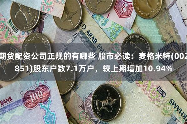 期货配资公司正规的有哪些 股市必读：麦格米特(002851)股东户数7.1万户，较上期增加10.94%